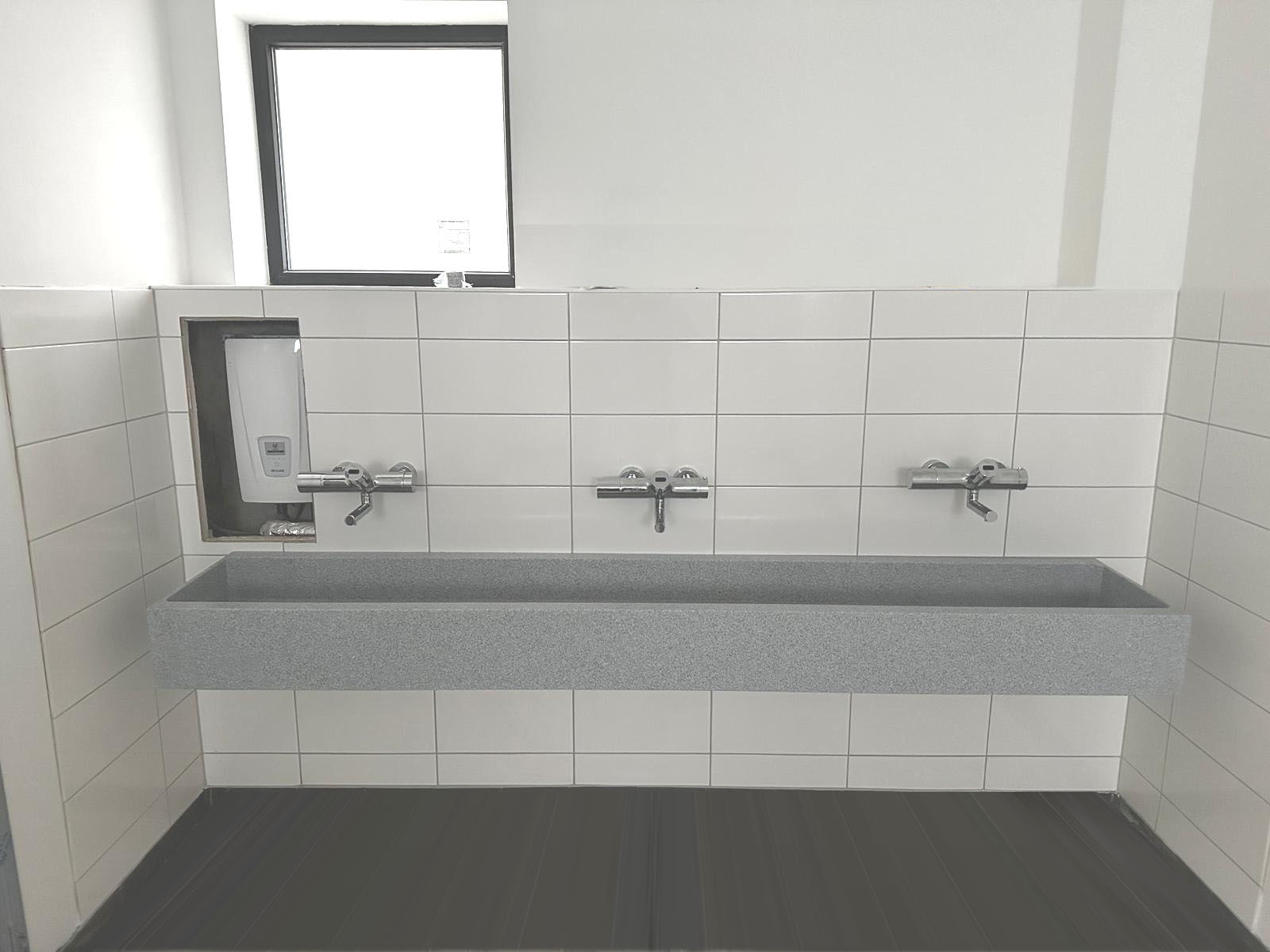 individuelle, maßgefertigte Waschrinnen Waschrinne nach Maß